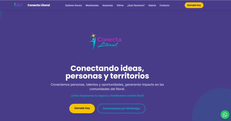 Captura de pantalla de Conecta Litoral