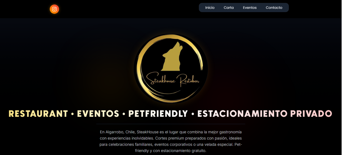 Captura de pantalla de SteakHouse Restobar